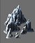 mountain 3D model   104