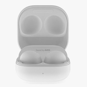 3D Samsung Galaxy Buds 2 Pro White