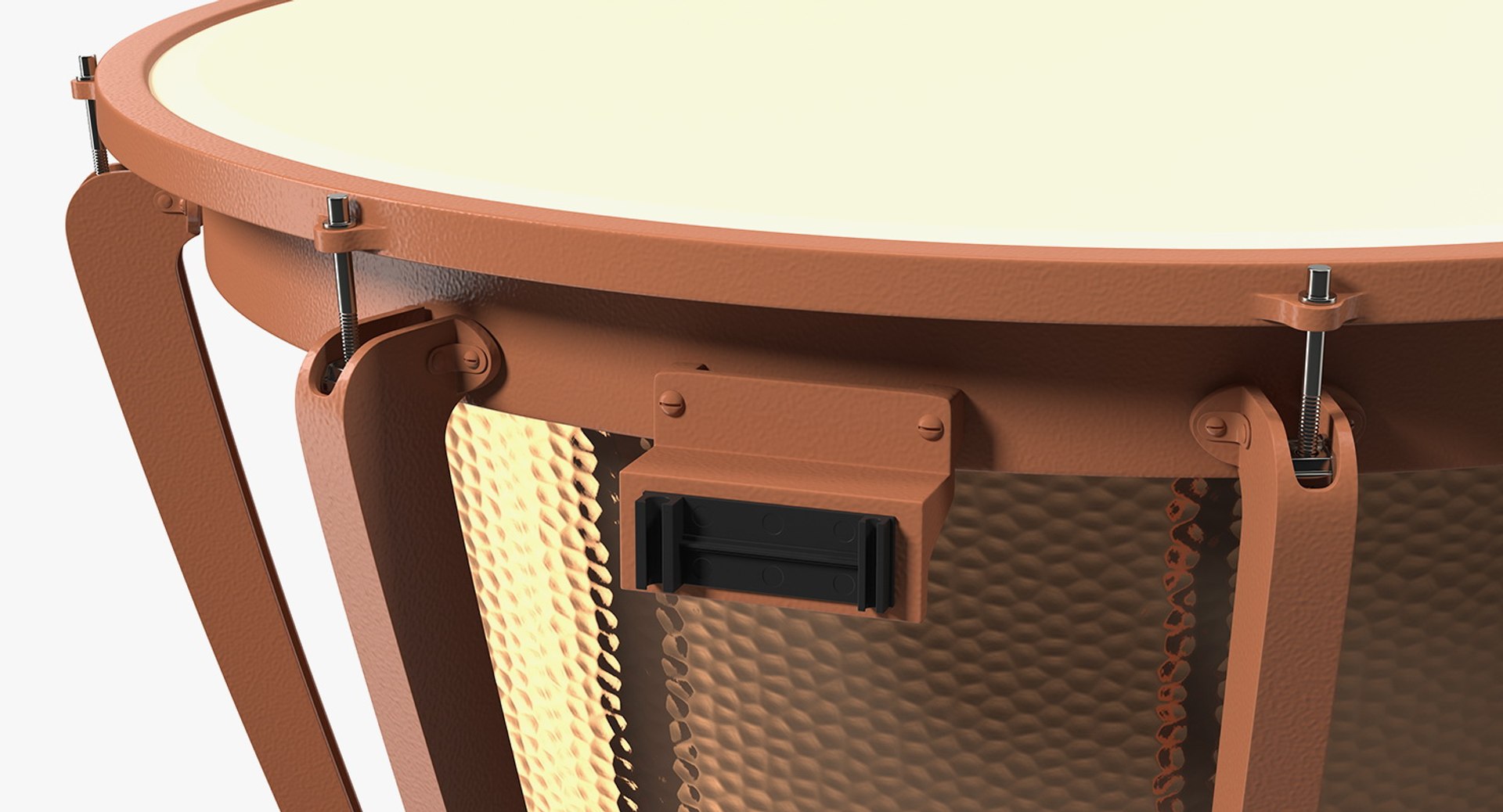 Kettle Drums Set 3D Model TurboSquid 1362742