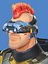 Cartoon Rigged Sci-Fi Yellow Soldier-Man 캐릭터 3D 모델