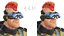 Cartoon Rigged Sci-Fi Yellow Soldier-Man 캐릭터 3D 모델