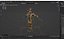 Cartoon Rigged Sci-Fi Yellow Soldier-Man 캐릭터 3D 모델
