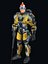 Cartoon Rigged Sci-Fi Yellow Soldier-Man 캐릭터 3D 모델