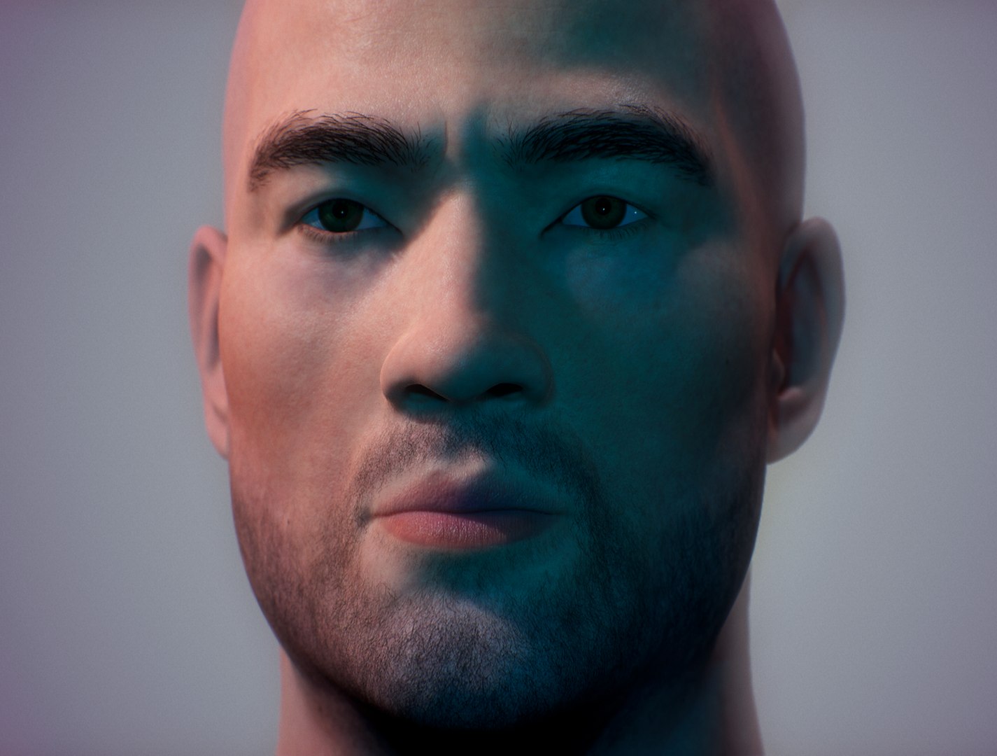 3D Male Head Asian Model - TurboSquid 1675666