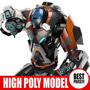 robot bot obj