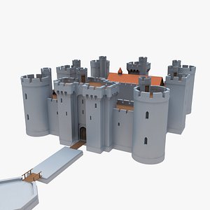 castle 3d model
