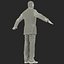 Businessman Rigged with Hair 2 3D Model