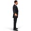 Businessman Rigged with Hair 2 3D Model