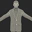 Businessman Rigged with Hair 2 3D Model