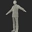 Businessman Rigged with Hair 2 3D Model