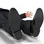 Businessman Rigged with Hair 2 3D Model