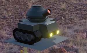 Low-Poly Tank