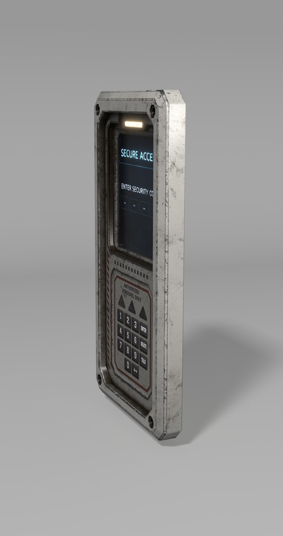 Sci-Fi Security Panel 3D model https://p.turbosquid.com/ts-thumb/nL/wqyA5o/NV/r5/jpg/1780696991/1920x1080/fit_q87/ffbf5c148acafbe6b981edce05f69641f42f876b/r5.jpg