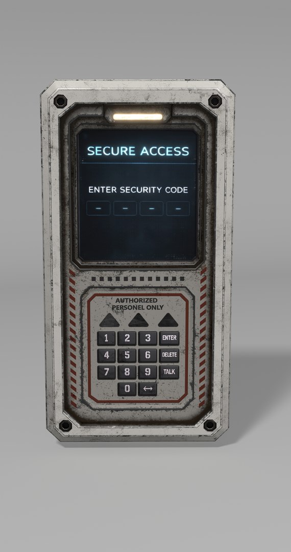 Sci-Fi Security Panel 3D model https://p.turbosquid.com/ts-thumb/nL/wqyA5o/nn/r3/jpg/1780696975/1920x1080/fit_q87/5325af1e77dc6d70a1f39de07e8c81c7fdcd69d3/r3.jpg
