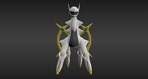 3d god pokemon model