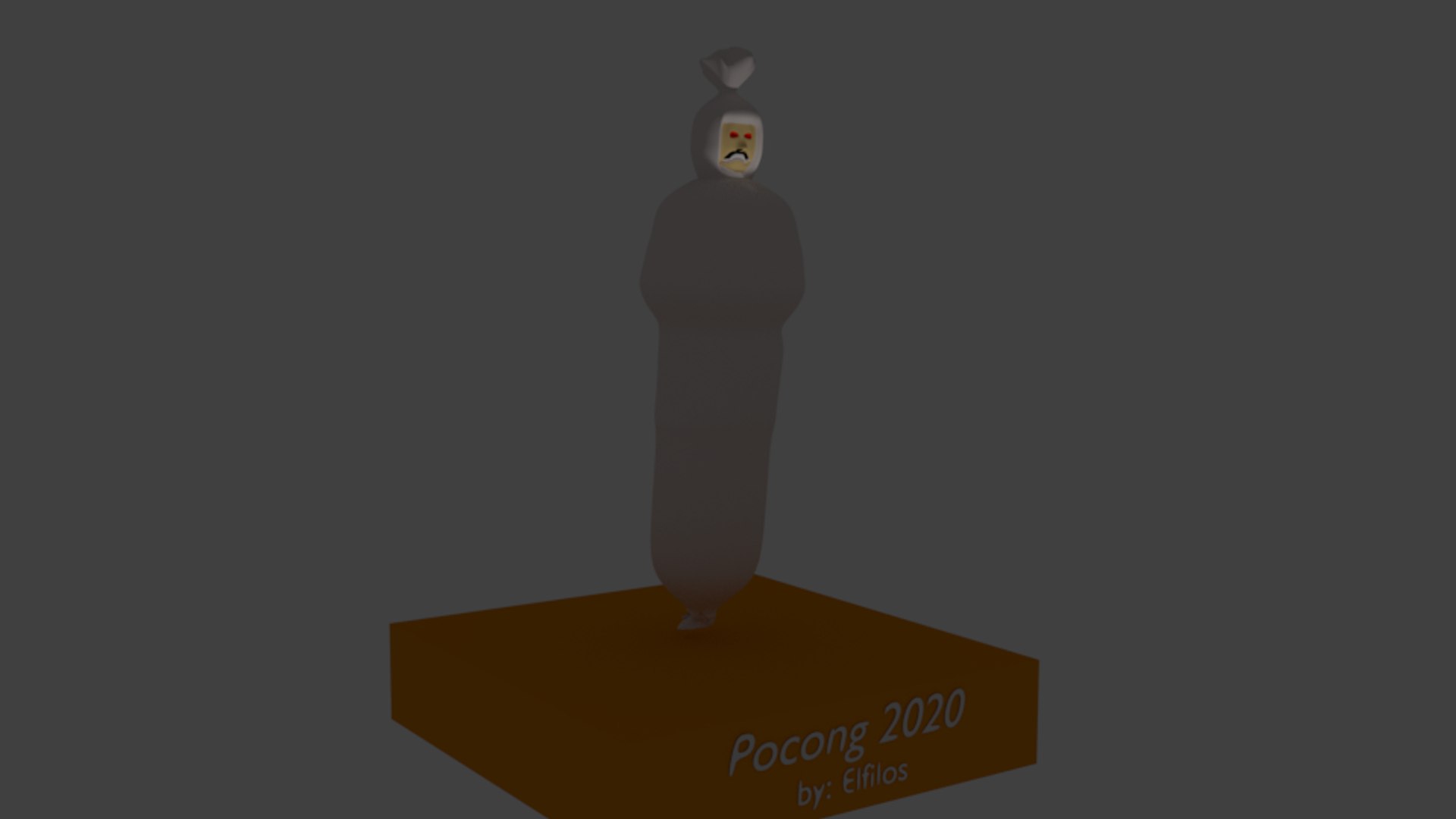 Pocong Ghosts 3D - TurboSquid 1578881