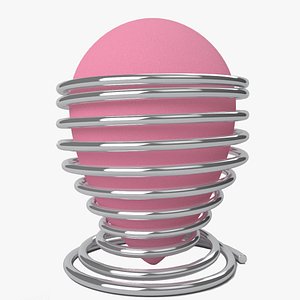 3D model makeup sponge