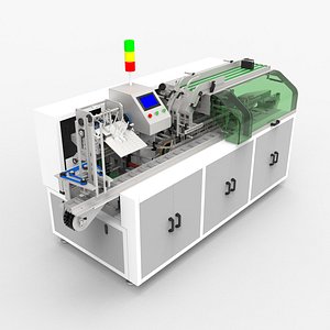 Automatic High-Speed Cartoning Machine 3D model