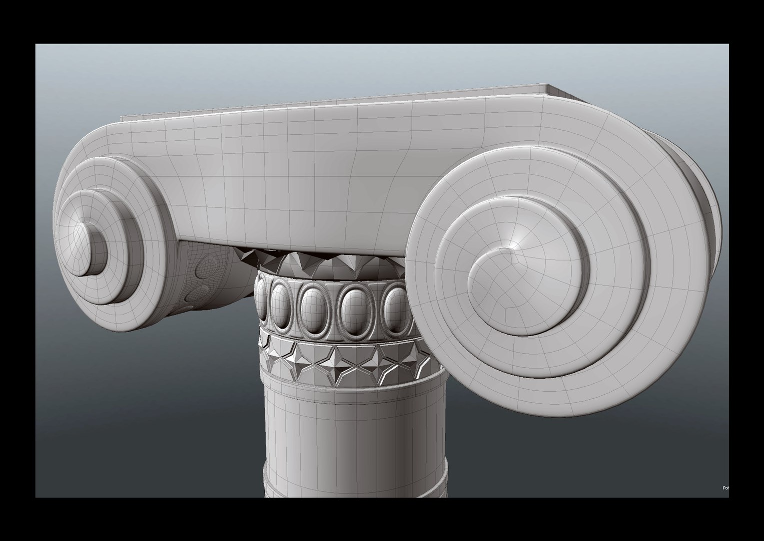 3D Column Architecture Model - TurboSquid 1507577