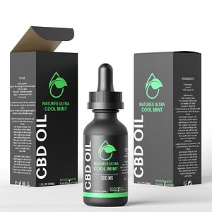 3D CBD Oil Natures Ultra Cool Mint