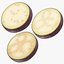 Sliced Eggplant Collection Black