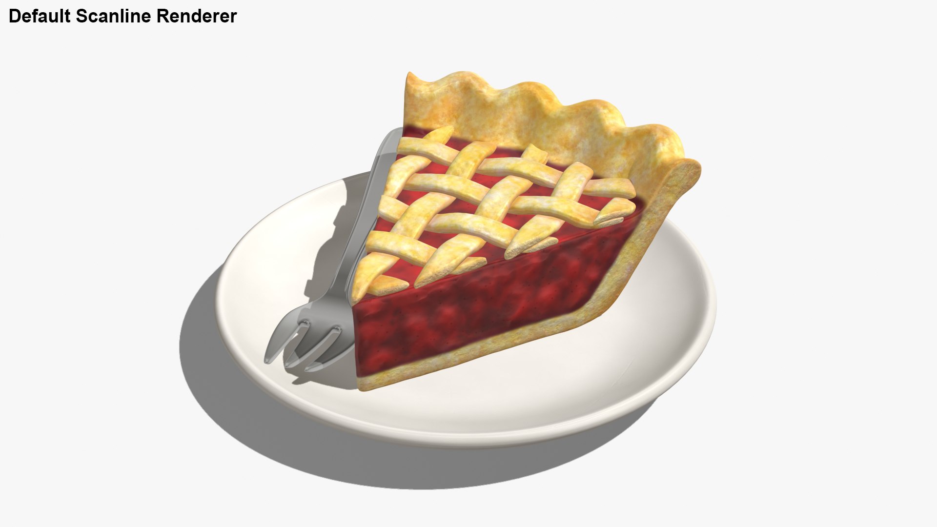 3D Cherry Pie - TurboSquid 2041313