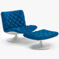 Blue Armchair