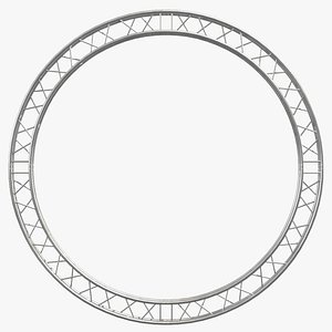 Circular Ring Truss Arch Modular 3D model