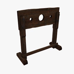 Medieval Pillory Stocks