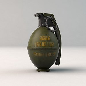 grenade bomb 3D model