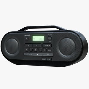 Modern Radio Panasonic RX-D500 PBR