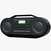 Modern Radio Panasonic RX-D500 PBR