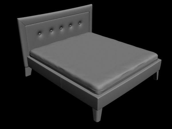 kingsize bed 3d model