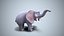 elefante de dibujos animados