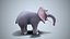 elefante de dibujos animados