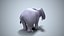 elefante de dibujos animados