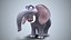 elefante de dibujos animados