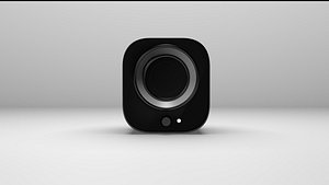 speaker 3d model