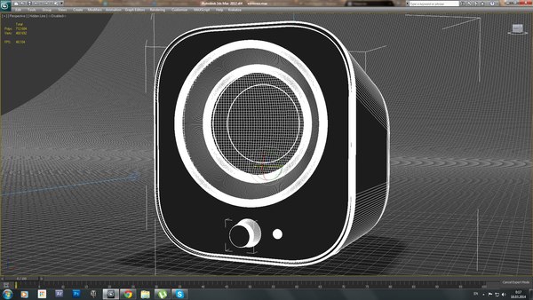 speaker 3d model