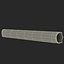 Broken Iron Pipe 3D Model