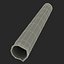 Broken Iron Pipe 3D Model
