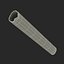 Broken Iron Pipe 3D Model