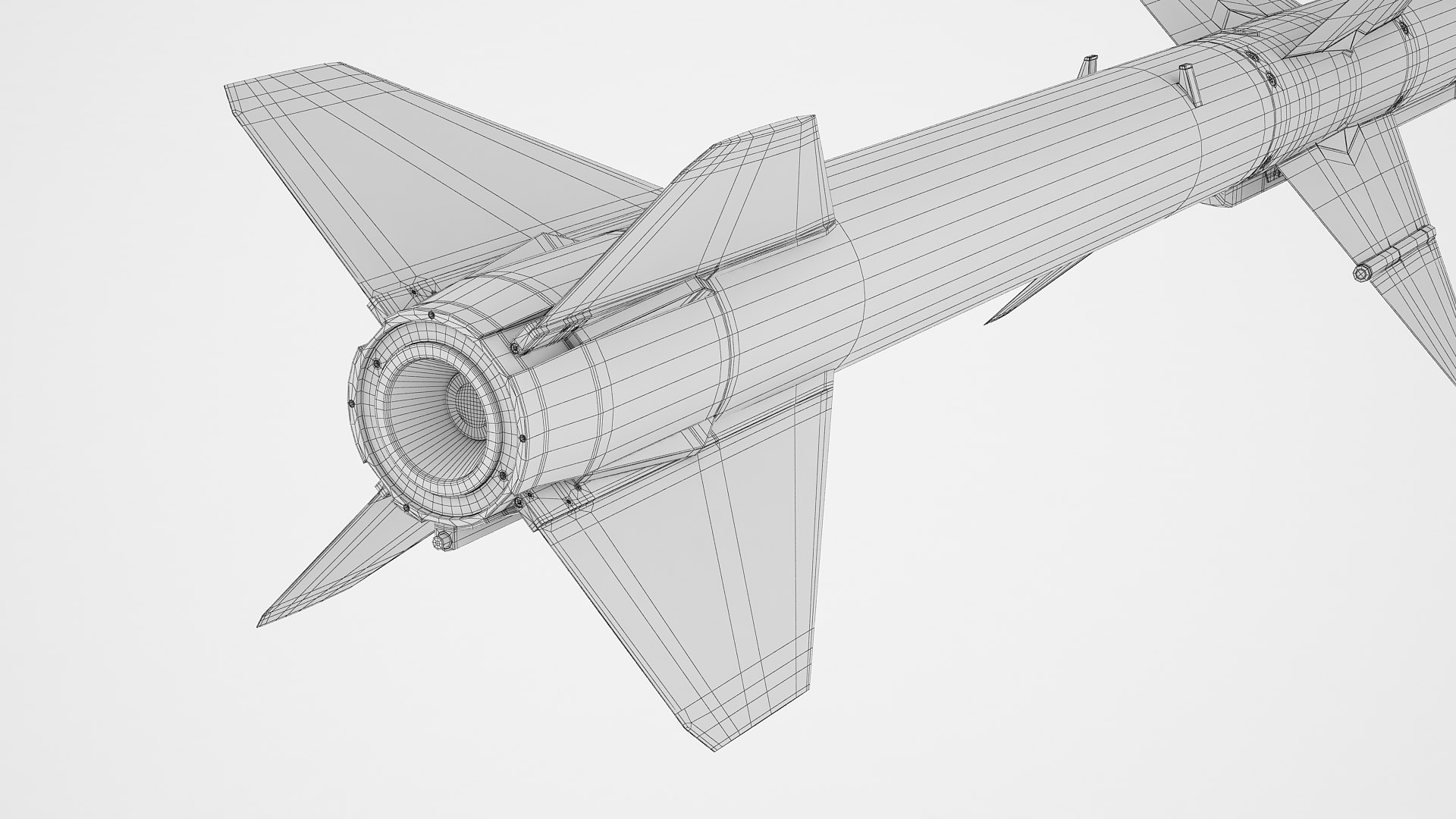 3D Mk-29 Guided Missile - TurboSquid 1473463