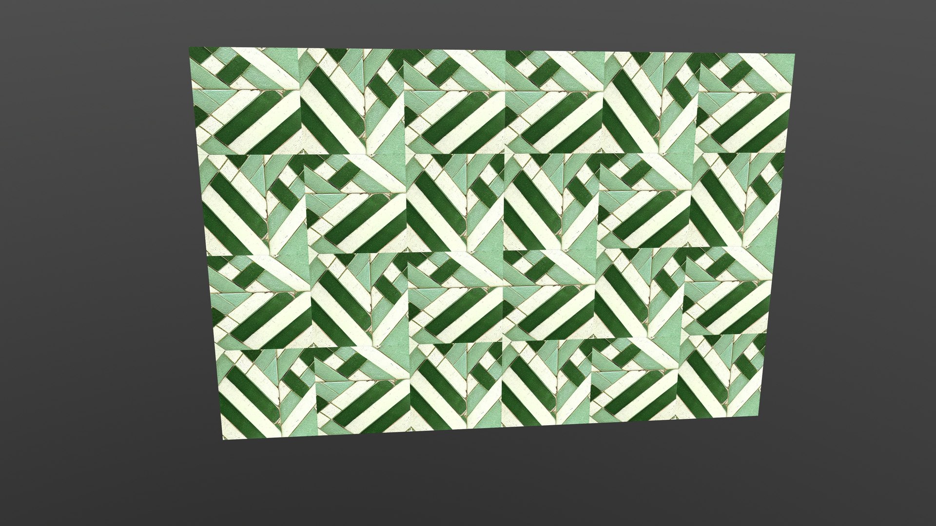 3D Green Tiles AR VR PBR Model - TurboSquid 2007604