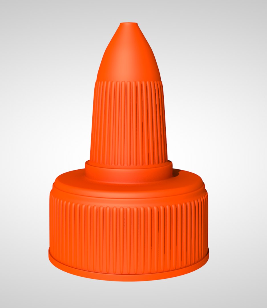 3D Plastic Screw Cap - TurboSquid 1431536