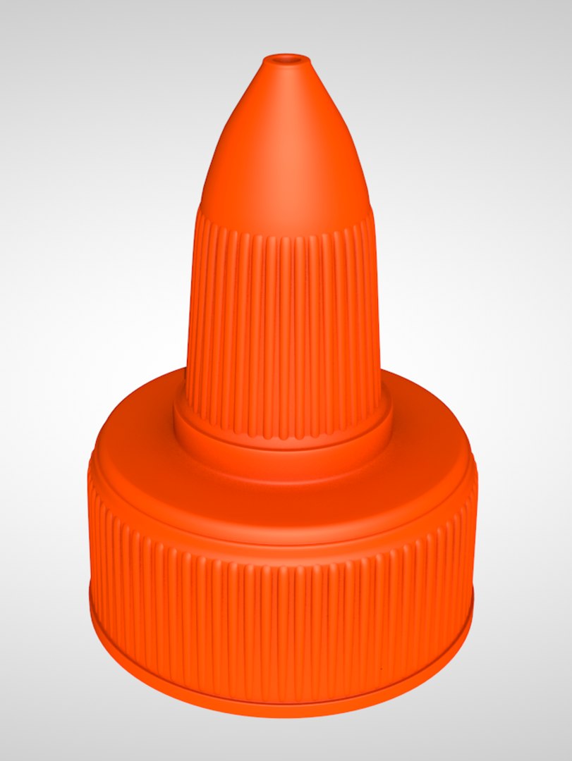 3D Plastic Screw Cap - TurboSquid 1431536
