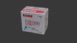 HP60 Battery Box Scan 3D model