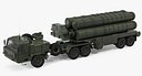 S-400 Triumf Launch Vehicle 3D Model