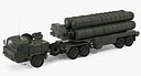 S-400 Triumf Launch Vehicle 3D Model