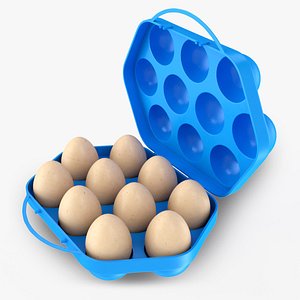 egg holder 3D model